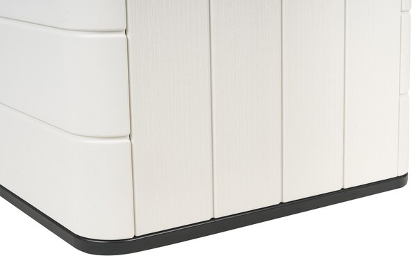 Úložný box MILIES 116 cm 60 cm Bílá