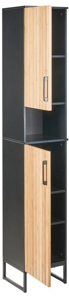 Skříňka do koupelny MISCANTI Bambus 30 cm Světle hnědá