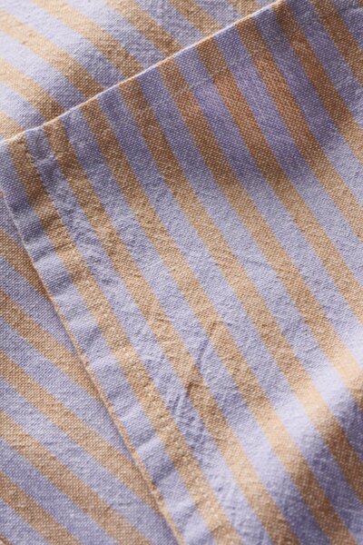 Bavlněná utěrka Linea Purple / Rustic Brown 50 × 70 cm