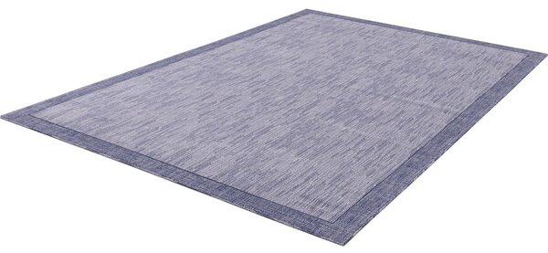 Tmavě modrý vlněný koberec 200x300 cm Linea – Agnella