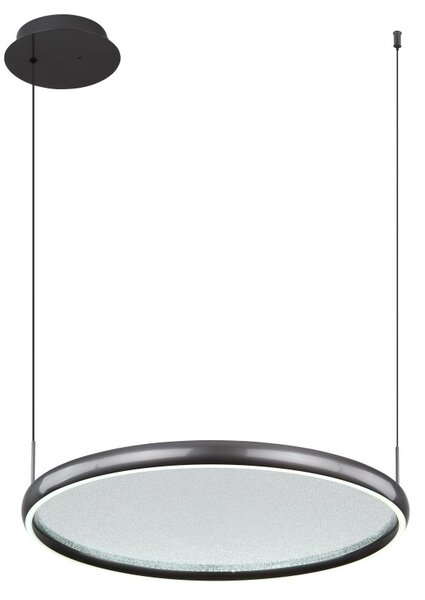 GLOBO 67186-36 BRIGGS závěsné svítidlo LED 36W 4800/800lm 2700-6000K černá, dálkový ovladač