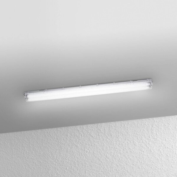 OSRAM žárovka do vlhkých prostor SUBMARINE 156 cm 2 x 19 W G13-LED IP65, Hliník / šedá / zinek, Plast