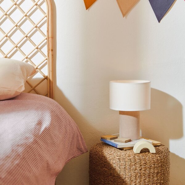 Kave Home Béžová stolní lampa Bianella 29 cm