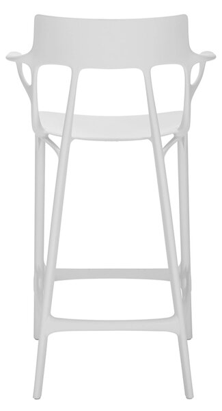Kartell designové barové židle A.I Stool Recycled (65 cm)