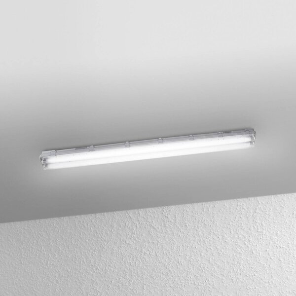 OSRAM žárovka do vlhkých prostor SUBMARINE 126 cm 2 x 15 W G13-LED IP65, Hliník / šedá / zinek, Plast