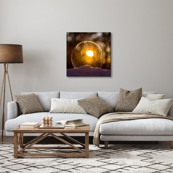 Obraz - Průhledná bublina (30x30 cm)