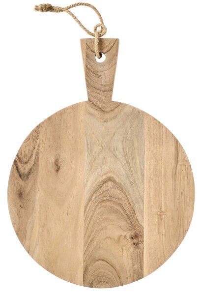 Dřevěné prkénko Accacia Round Handle 28 cm