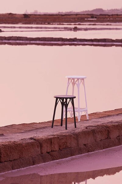 Kartell designové barové židle A.I.stool light (65 cm)