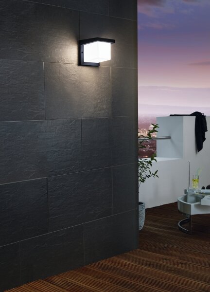 Eglo 95097 - Venkovní nástěnné svítidlo DESELLA 1 LED/10W/230V IP54