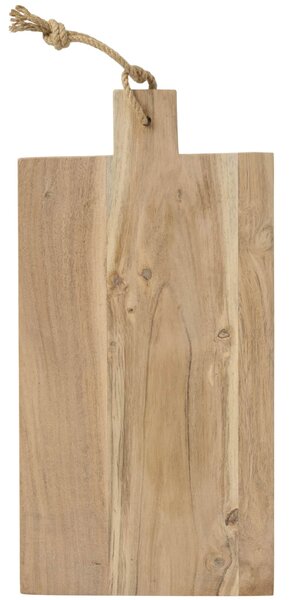 Dřevěné prkénko Accacia Wood / Rope handle Large