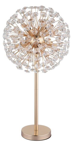 GLOBO 64135T KATRINA stolní lampa V650mm 8xG9 3,5W/350lm 3000K zlatá