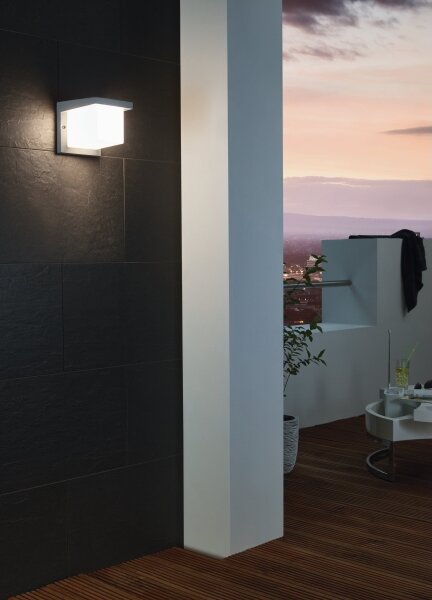 Eglo 95097 - Venkovní nástěnné svítidlo DESELLA 1 LED/10W/230V IP54