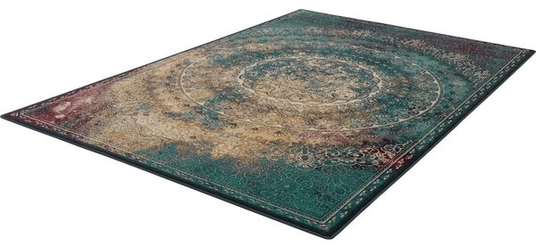 Vlněný koberec v petrolejové barvě 133x180 cm Ann – Agnella