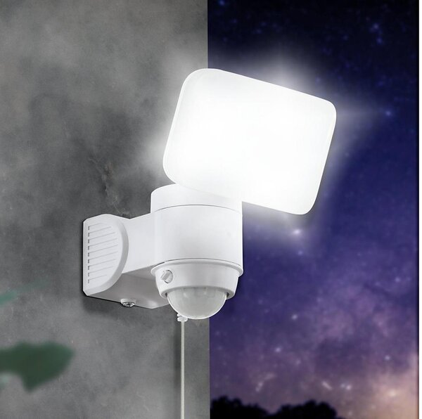 Eglo 98196 - LED Solární nástěnné svítidlo se senzorem CASABAS LED/3,7V IP44