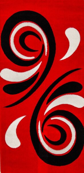 Kusový koberec Focus 8695/red - 100x200 cm