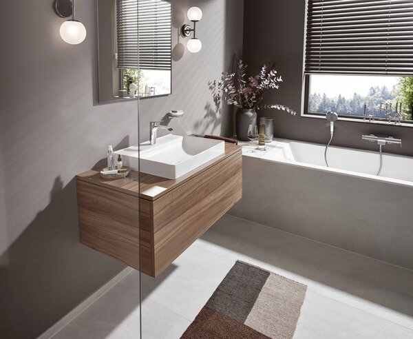 Hansgrohe Vivenis Páková umyvadlová baterie 110 bez odtokové soupravy, chrom 75022000