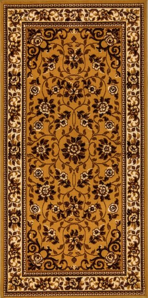 Kusový koberec Berber 46001/20222 - hnědý - 100x200cm
