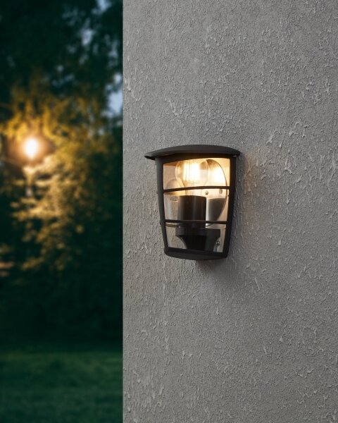 Eglo 93407 - Venkovní nástěnné svítidlo ALORIA 1xE27/60W/230V IP44
