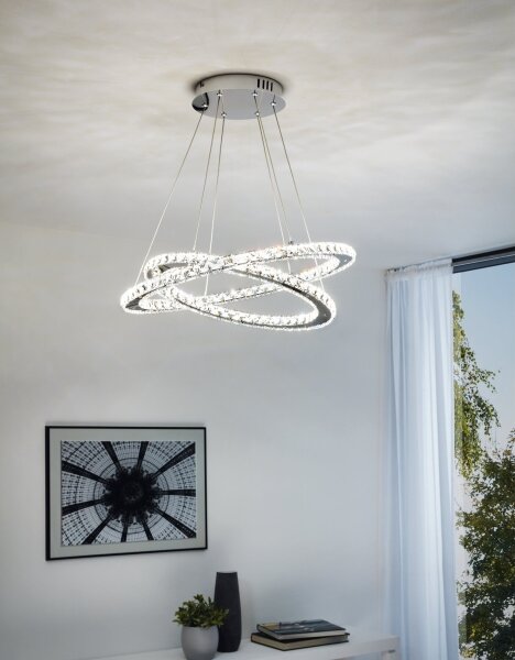 Eglo 31667 - LED závěsné svítidlo VARRAZO LED/29,6W/230V