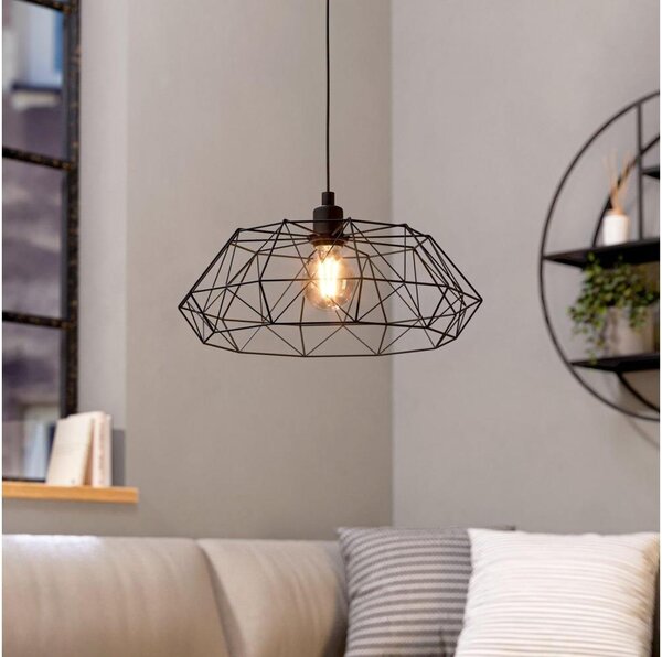 Eglo 49487 - Lustr CARLTON 2 1xE27/60W/230V