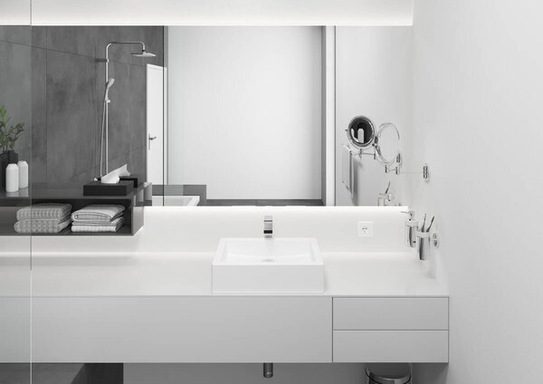 Hansgrohe Vernis Shape Páková umyvadlová baterie 190 bez odtokové soupravy, chrom 71591000