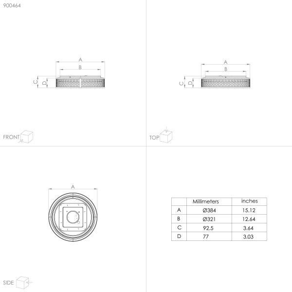 Eglo 900464 - LED Stropní svítidlo LUPPINERIA LED/24W/230V