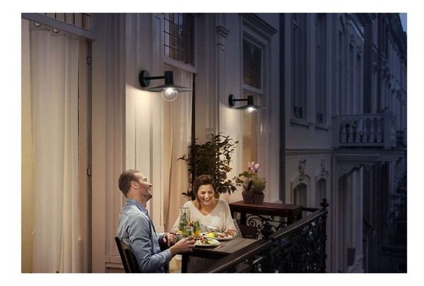 Philips 17382/30/PN Skua nástěnné exteriérové ​​svítidlo 1xE27 IP44