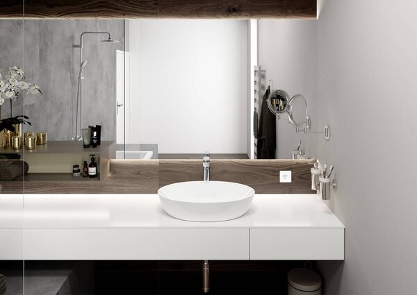 Hansgrohe Vernis Blend Páková umyvadlová baterie 190 bez odtokové soupravy, chrom 71582000