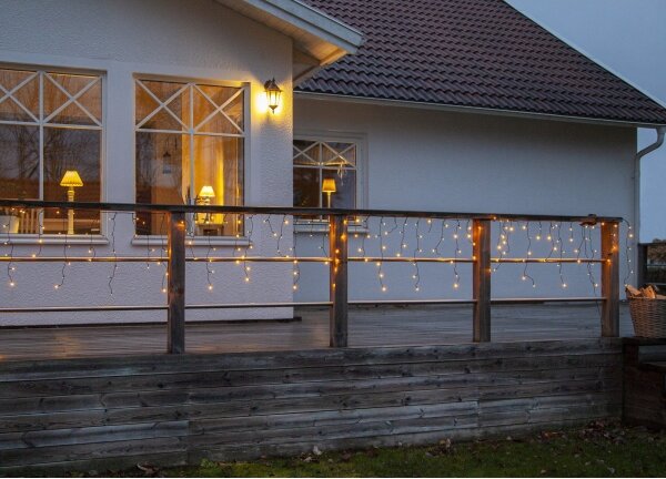 Eglo 410824 - LED Venkovní vánoční řetěz GOLDEN 480xLED/17x0,55m IP44 teplá bílá