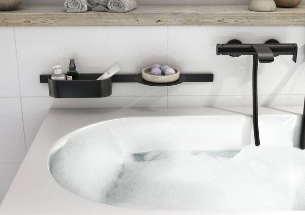 Hansgrohe WallStoris Sada k vaně, matná černá 27966670
