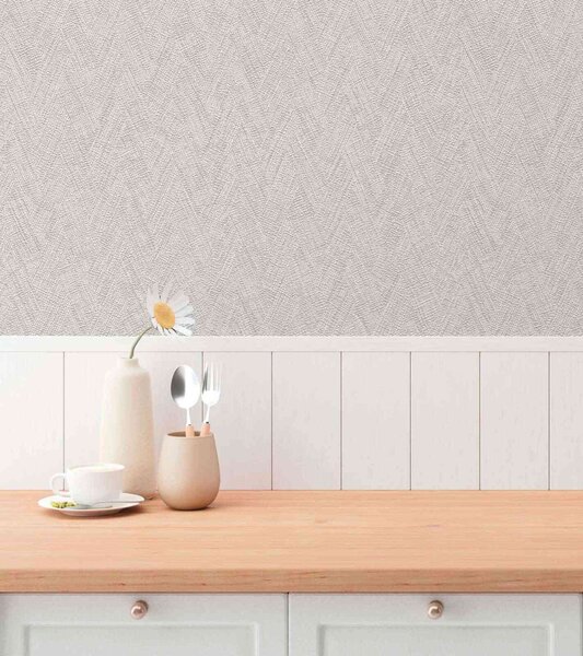 A.S. Création | Vliesová tapeta na zeď Hygge 3 79092-4 | 0,53 x 10,05 m | šedá, fialová, béžová