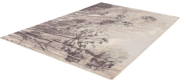 Krémovo-šedý vlněný koberec 133x180 cm Lissey – Agnella