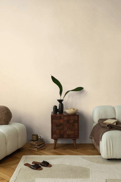 A.S. Création | Vliesová tapeta na zeď COSMO Living 79065-3 | 0,53 x 10,05 m | krémová, béžová, lesklý