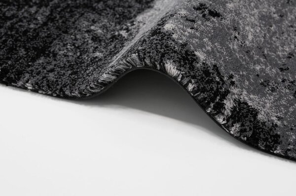 Tmavě šedý vlněný koberec 120x180 cm Bran – Agnella
