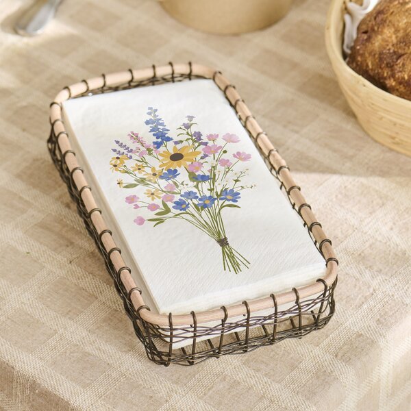 Papírové ubrousky Summer bouquet – 16 ks