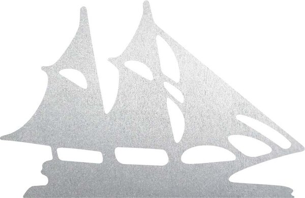 Plachetnice na zeď – Dekorace pro milovníky vody - MARINER: Přírodní překližka - Topol přírodní 30 x 20 cm 4112-62983 PR0434