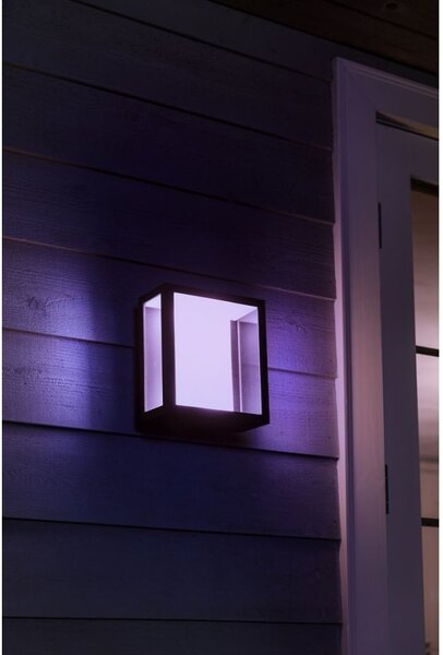 Philips HUE 17430/30 / P7 Impress exteriérové ​​nástěnné svítidlo 8W = 1200lm LED IP44 2200-6500K RGB