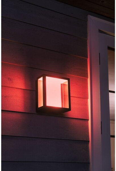 Philips HUE 17430/30 / P7 Impress exteriérové ​​nástěnné svítidlo 8W = 1200lm LED IP44 2200-6500K RGB