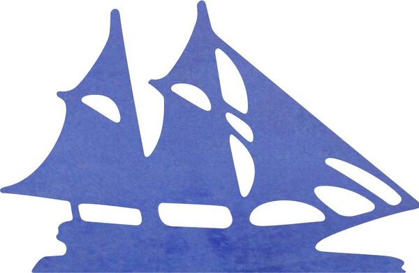 Plachetnice na zeď – Dekorace pro milovníky vody - MARINER: Přírodní překližka - Topol přírodní 30 x 20 cm 4112-62983 PR0434