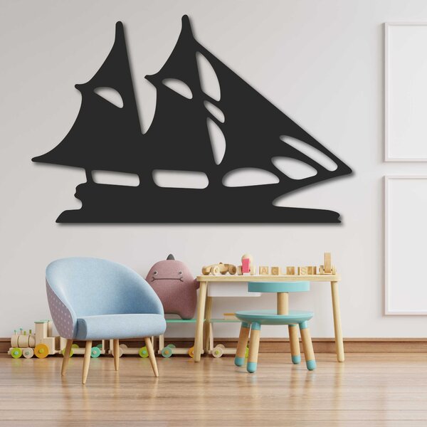 Plachetnice na zeď – Dekorace pro milovníky vody - MARINER: Přírodní překližka - Topol přírodní 30 x 20 cm 4112-62983 PR0434
