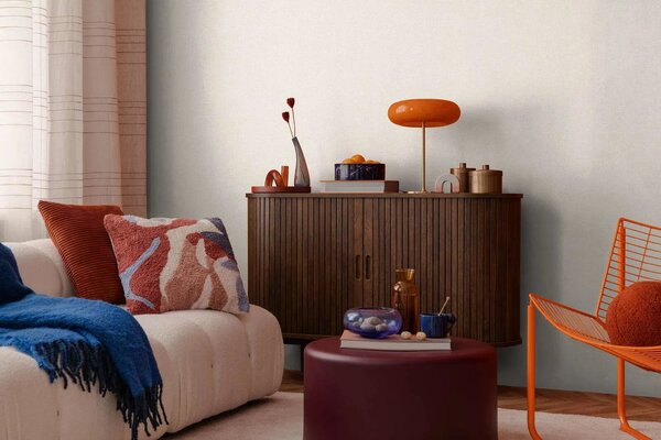 A.S. Création | Vliesová tapeta na zeď COSMO Living 79065-7 | 0,53 x 10,05 m | krémová, metalická