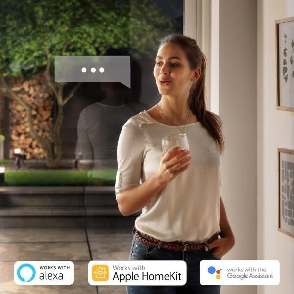 PHILIPS HUE 17464/47 / P7 Resonate 2x8W / 1200lm RGB SN exteriérové ​​nástěnné svítidlo