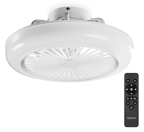Noaton 11045W (2024) Polaris, bílá, stropní ventilátor se světlem (Rozbaleno)