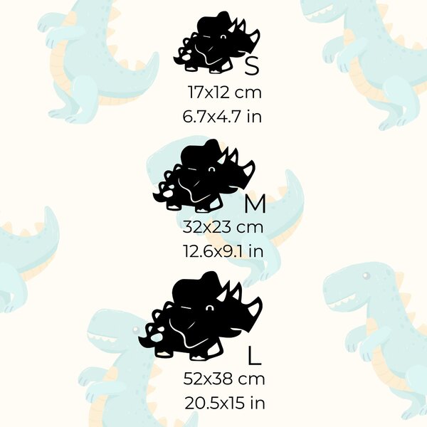 Dekorace do pokoje dinosauři | JURARA: Překližka Topol - Honey 3071 S 4506-97128 PR0472