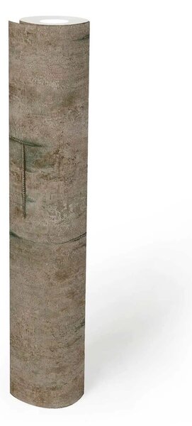 A.S. Création | Vliesová tapeta na zeď COSMO Living 79085-4 | 0,53 x 10,05 m | hnědá, béžová, zelená, zlatá