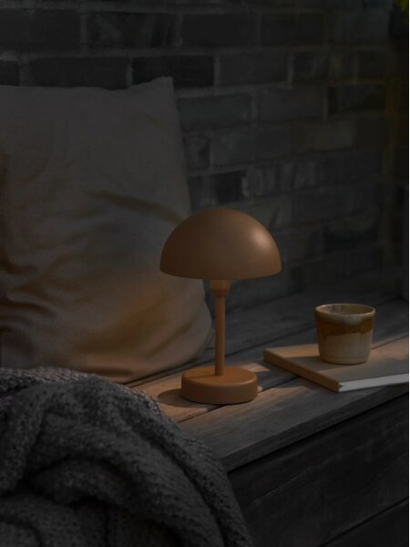 Nordlux - LED Stm nabíjecí venkovní stolní lampa ELLEN LED/2,8W/3,7V IP44 hnědá