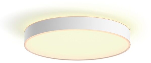 Philips HUE LED White Ambiance 41159/31/P6 Enrave M stropní svítidlo 19,2W 2450lm 2200-6500K 38,1cm bílé stmívatelné BlueTooth + HUE Switch
