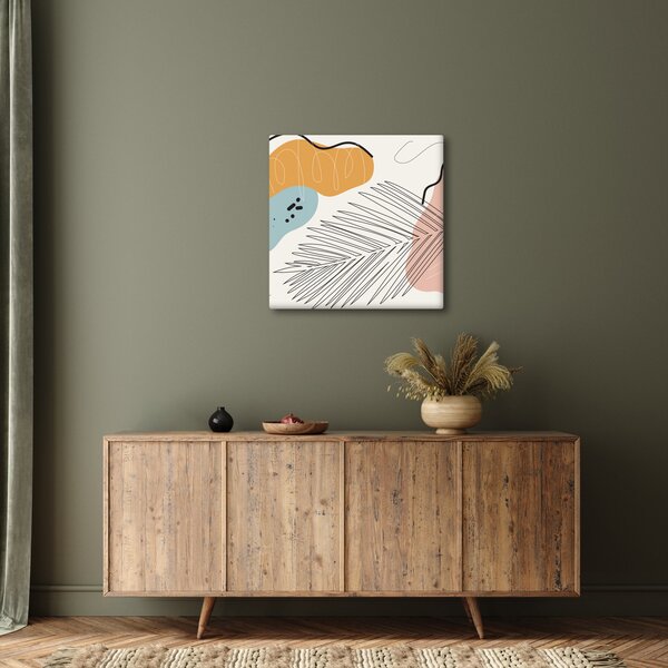 Obraz - Ilustrace listu (30x30 cm)
