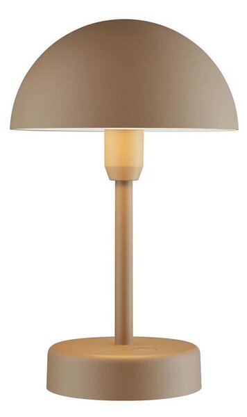 Nordlux - LED Stm nabíjecí venkovní stolní lampa ELLEN LED/2,8W/3,7V IP44 hnědá