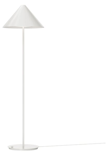 Stojací Lampa Louis Poulsen, Keglen, stmívatelné, Bílá, Obývací pokoj, Kov, Design